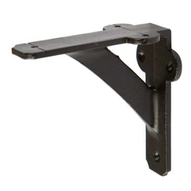Hammer and Tongs Hammer & Tongs Iron Shelf Bracket - D100mm - Black