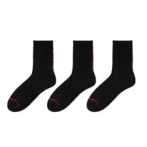 Pinnacle Coolmax 3 Pack Socks - Black
