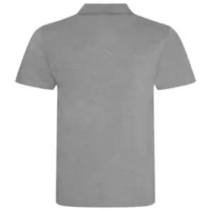 AWDis Mens Tri-Blend Polo Shirt (L) (Heather Red)