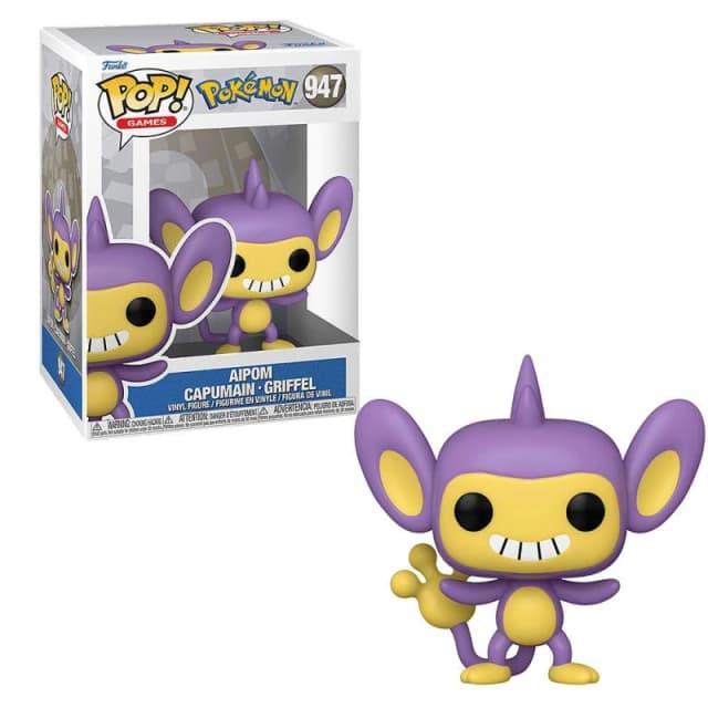 FUNKO POP! Games: Pokmon - Aipom Merchandise unisex One Size