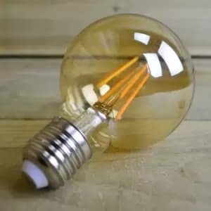 LED Carbon Wire Edison Style E27 Screw Light Bulb G80 With A++ Energy Rating