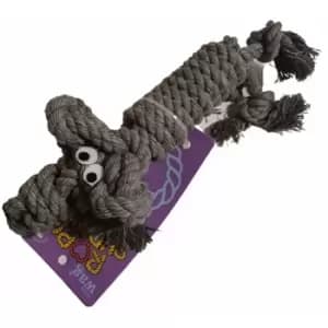 Henry Wag Rope Buddy - Small Mottled Grey Dog