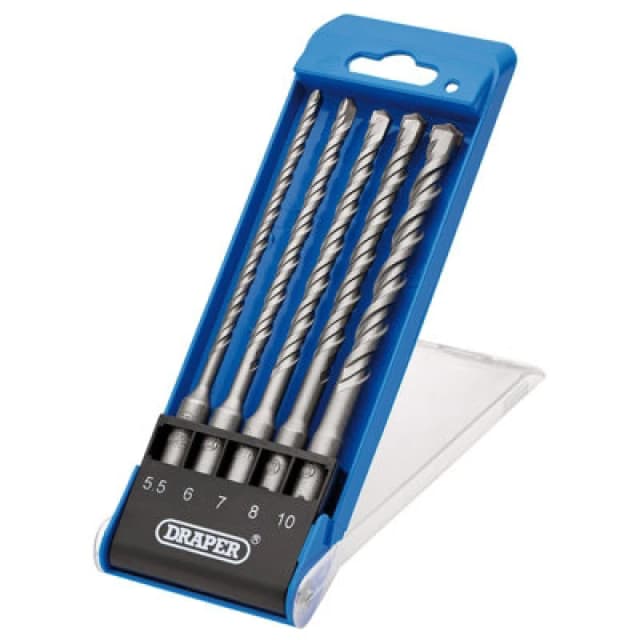 Draper 5 Piece SDS Plus Centric Drill Bit Set DBSDS2