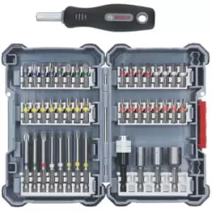 Bosch 2607017693 44 Piece Screwdriver Bit Set & Nutsetter Nut Driver Screwdriver