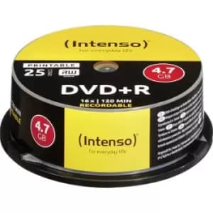 Intenso 4811154 Blank DVD+R 4.7 GB 25 pc(s) Spindle Printable