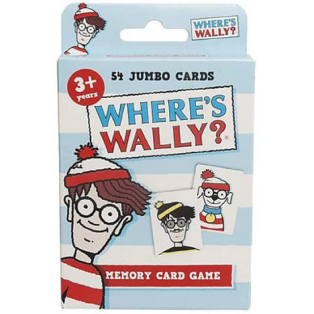 Paul Lamond Games Where's Wally Memory Card Game - Brand New And Sealed