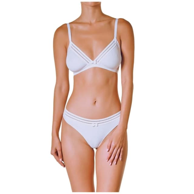 Huit Womens cotton bra Huit Blanc Female 85B