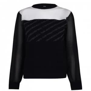 Diesel Colour Block Jumper - Black 900