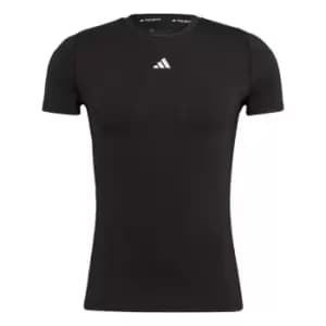 adidas Techfit Training T-Shirt Mens - Black