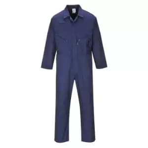 Portwest Liverpool Zip Coverall Navy XL 31"