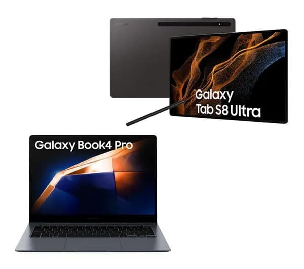 Samsung Galaxy Book4 Pro 14" Laptop - Intel Corea¢ Ultra 7| 512GB SSD| Grey, Silver/Grey
