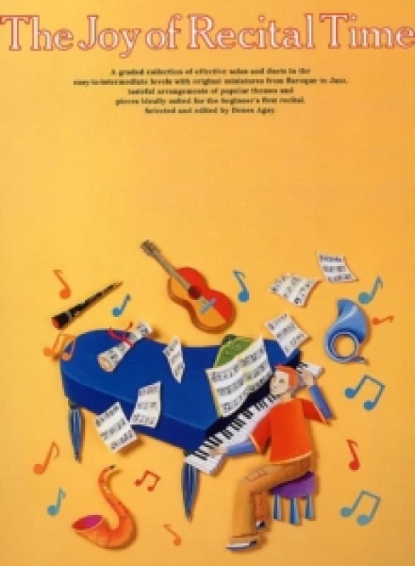 Joy of Recital Time Book