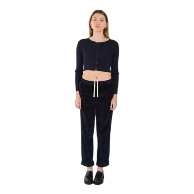 F.A.M. Paris Womens Trousers F.A.M. Paris France Bleu Female XS