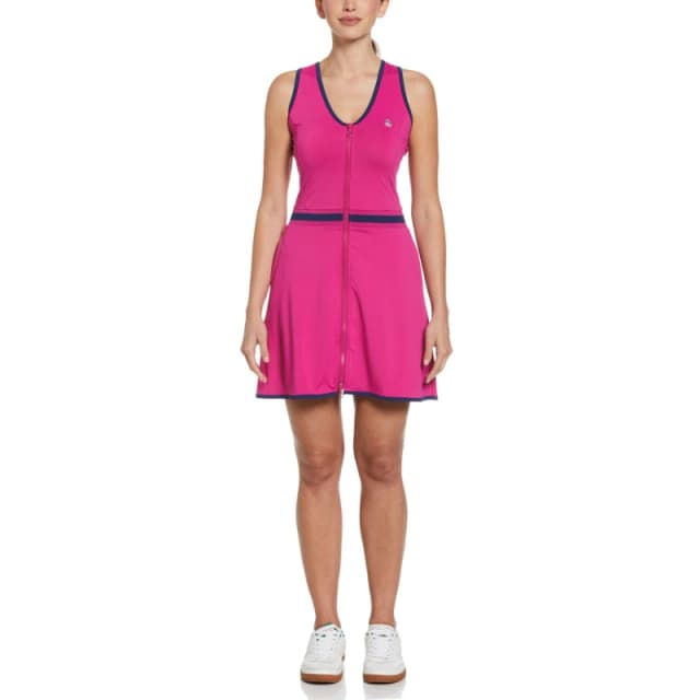 Original Penguin V-Neck Tennis Dress Womens - Red Red 8