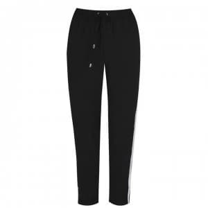 Liu Jo Liu Glitter Tapered Trousers - Black 2222