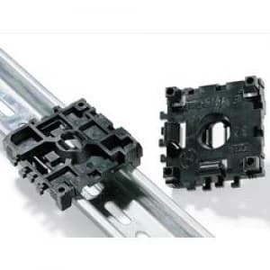 HellermannTyton 181 45130 DINBLOK3 DINBLOK3 Fixing Block Black