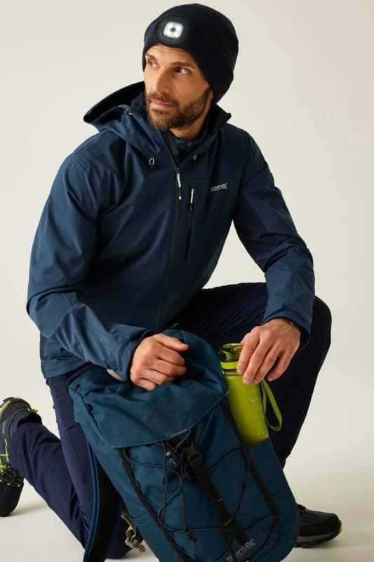 Regatta Regatta Men 'Birchdale' Waterproof Shell Jacket in Dark Navy Size: Small Dark Navy S Male 5063516000914