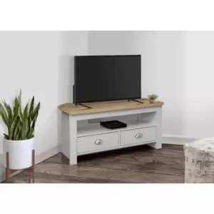 Birlea Highgate Corner TV Unit Grey And Oak