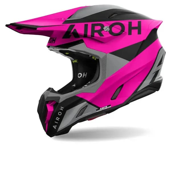 Airoh Twist 3 King Purple Grey Offroad Helmet Size L