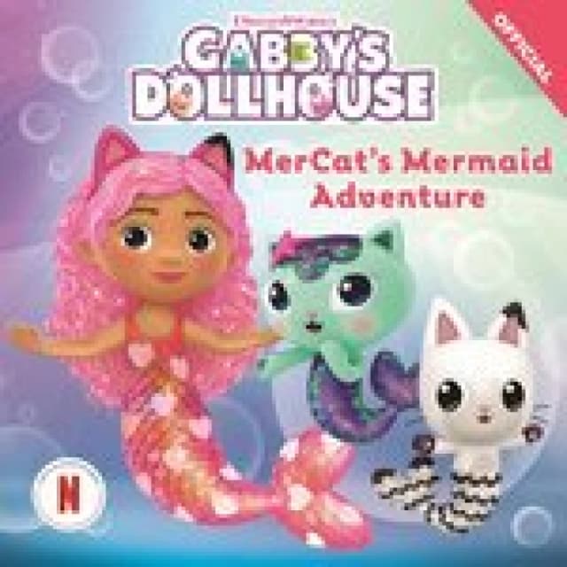 DreamWorks Gabby's Dollhouse: MerCat's Mermaid Adventure Paperback / softback