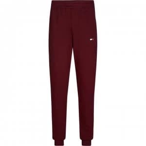 Tommy Sport Fleece Cuff Jogging Pants - VLP Deep Rouge