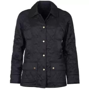 Barbour Womens Summer Beadnell Quilted Jacket Black 10
