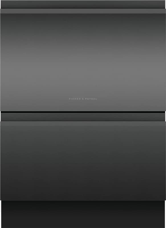 Fisher & Paykel Series 9 Double DishDrawer DD60D4HNB9 WiFi Connected Fully Integrated Full Size Dishwasher - Black Control Panel - E Rated