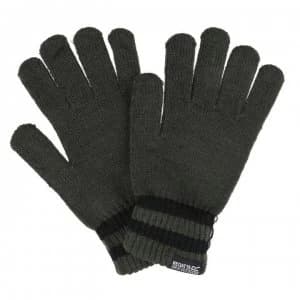 Regatta Davion II Knitted Glove - Khaki/Black