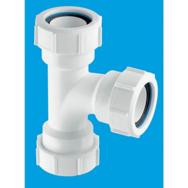 McAlpine V15M 2" Multifit Swept Tee White