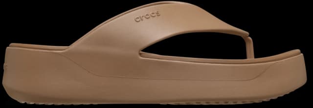 Crocs Women Getaway Platform Flips Milk Chocolate 3