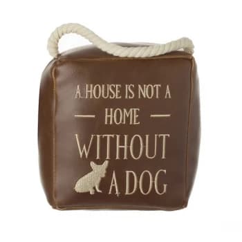A House Is Not A Home Dog Door Stop By Heaven Sends