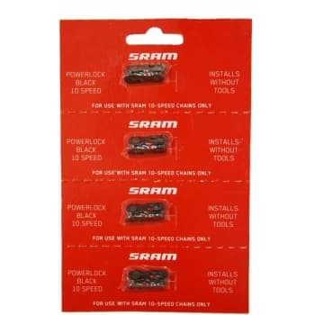 Powerlock Black 10 Speed (4pcs) - CHPCLR4 - Sram