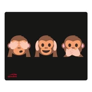 Speedlink Monkey See No Hear No Speak No Silk Mousepad
