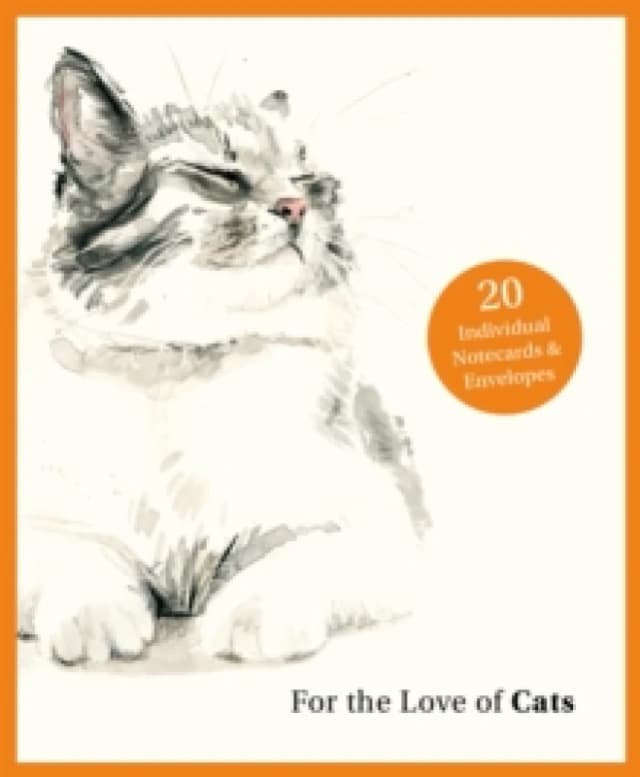 For the Love of Cats: 20 Individual Notecards and Envelopes : 20 Individual Notecards and Envelopes Cards