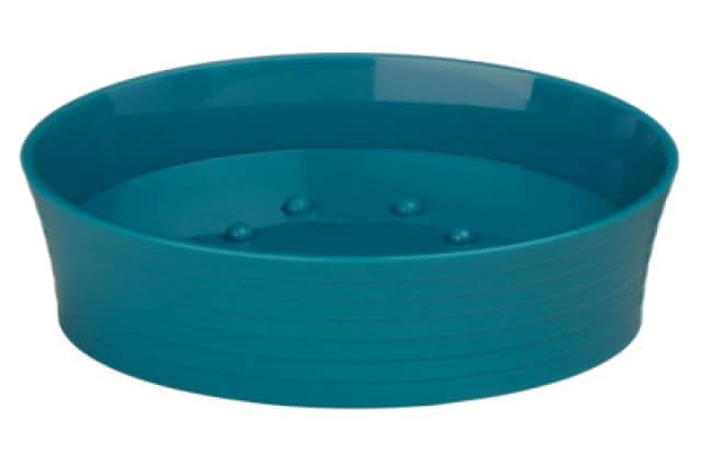 Premier Housewares ABS Bathe Plastic Soap Dish Blue
