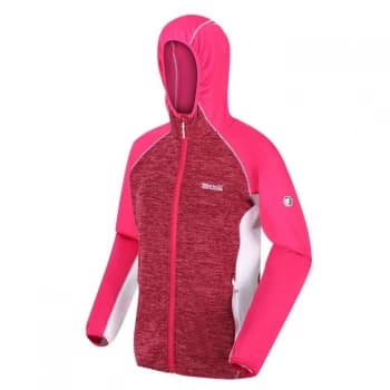 Regatta Walbury Full Zip Hooded Fleece - DkCeris/Duch