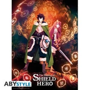 The Shield Hero - Naofumi & Raphtalia Poster