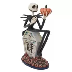 Disney Traditions 6010866 Jack Skellington On Gravestone - P01495