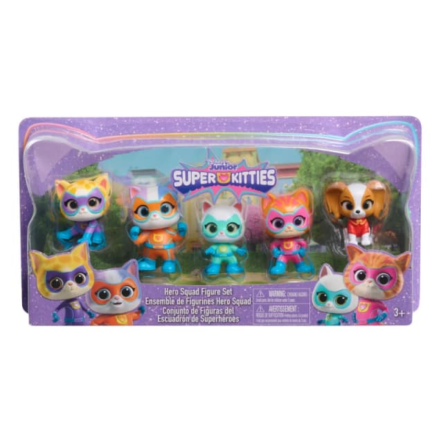 Disney Junior Disney Junior Super Kitties Hero Squad Figure Set