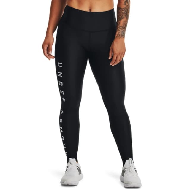 Under Armour HeatGear Reflective Leggings Black female 0-2