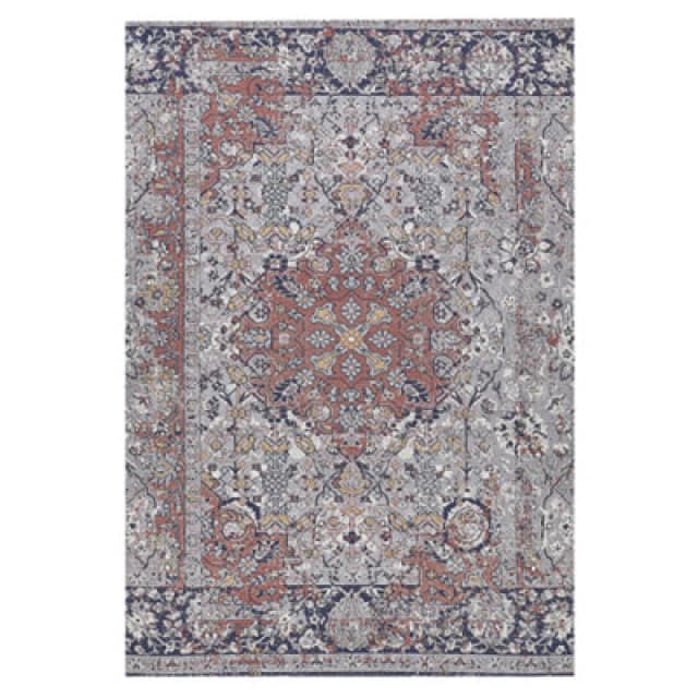 Beliani Rug Korgan Multicolour 140 X 200 Cm
