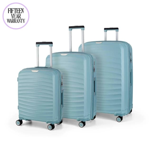 Rock Sunwave Suitcase Light Blue Light Blue unisex Medium