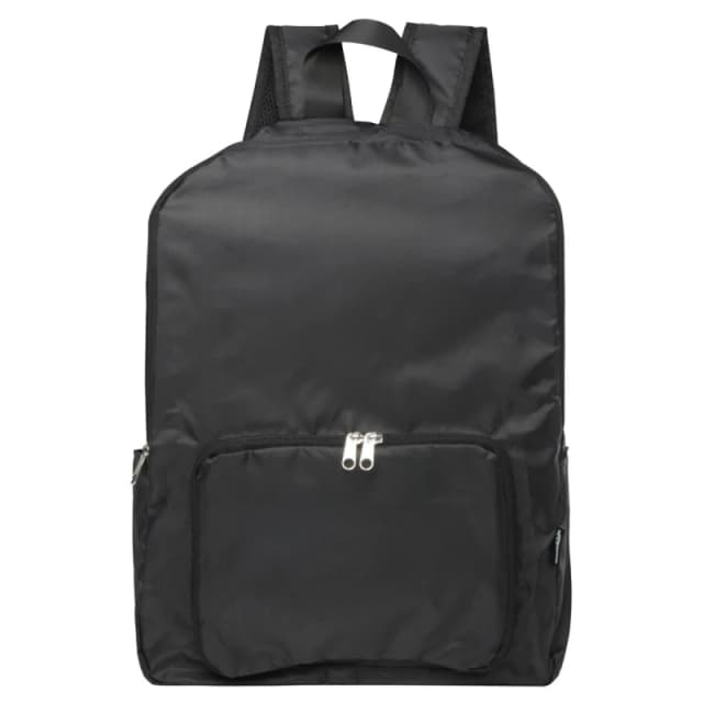 Floso Mens RPET Foldable 15L Backpack in Black Male