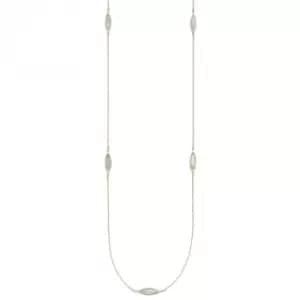 Navette Mother of Pearl Yellow Gold Necklace GN352W