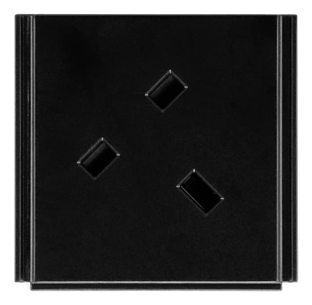 AMX HPX-P250-PC-UK outlet box Type G (UK) Black