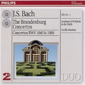The Brandenburg Concertos by Johann Sebastian Bach CD Album