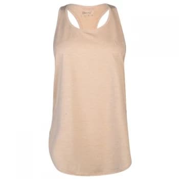 USA Pro Classic Racer Back Sports Tank - Stone