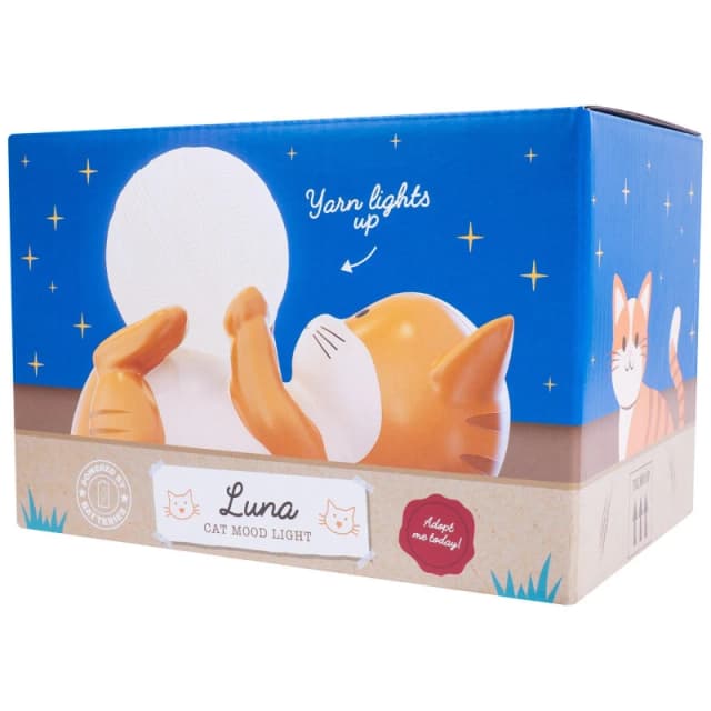 Fizz Creations Luna the Cat Mood Light Multi unisex One Size
