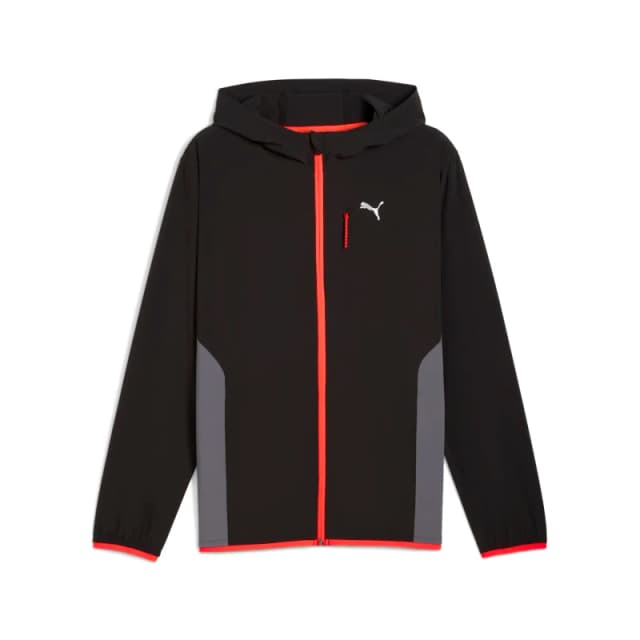 Puma Mens Flex Woven Tracksuit Black/Grey male M