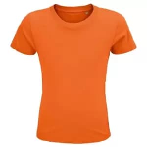 SOLS Childrens/Kids Crusader Organic T-Shirt (10 Years) (Orange)